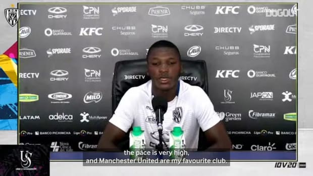 Moisés Caicedo: 'My dream has always been to play for Manchester United'